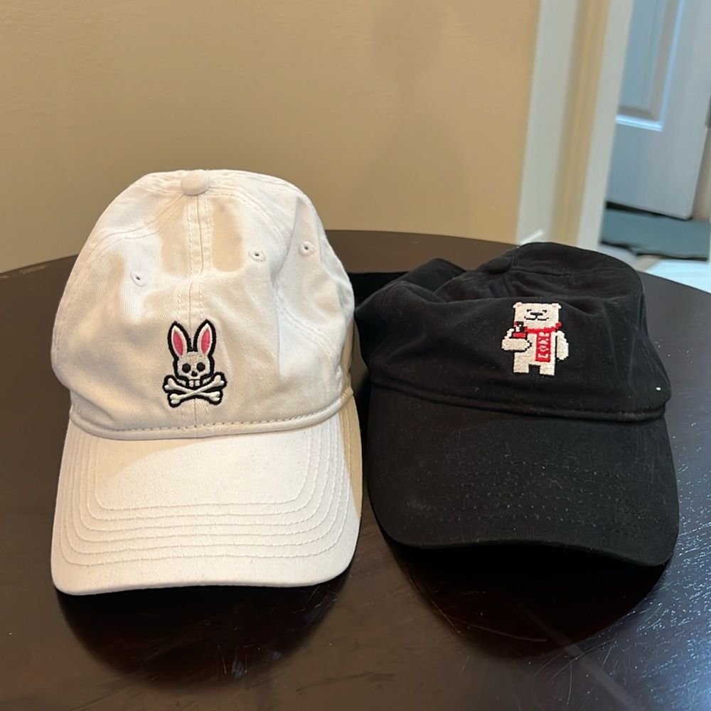 Psycho Bunny & Coca Cola Retro Hat Bundle